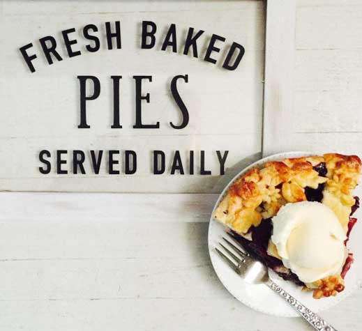 Fresh baked pies in Minneapolis